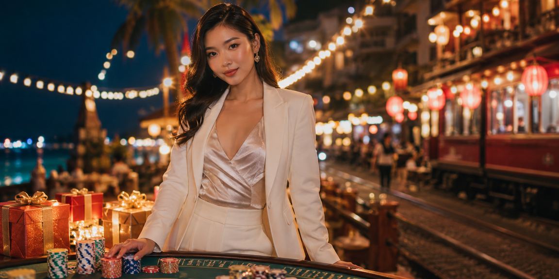 Người dùng Hà Nội nhận cashback và tham gia cá cược trực tuyến tại bãi biển