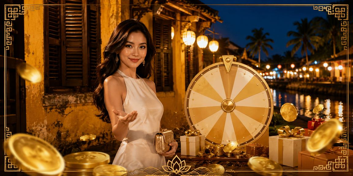 Người chơi VIP trải nghiệm roulette cao cấp tại không gian sang trọng ở Hội An